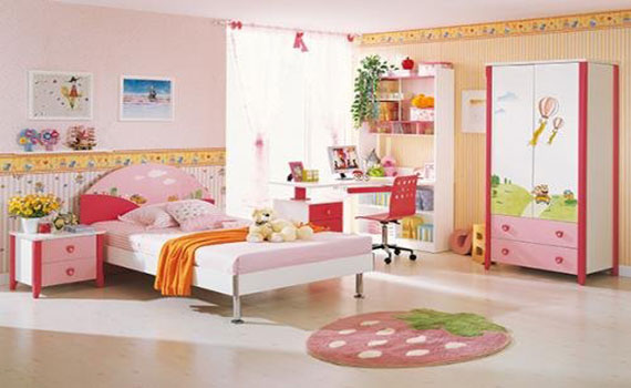 pokój dla małej dziewczynki